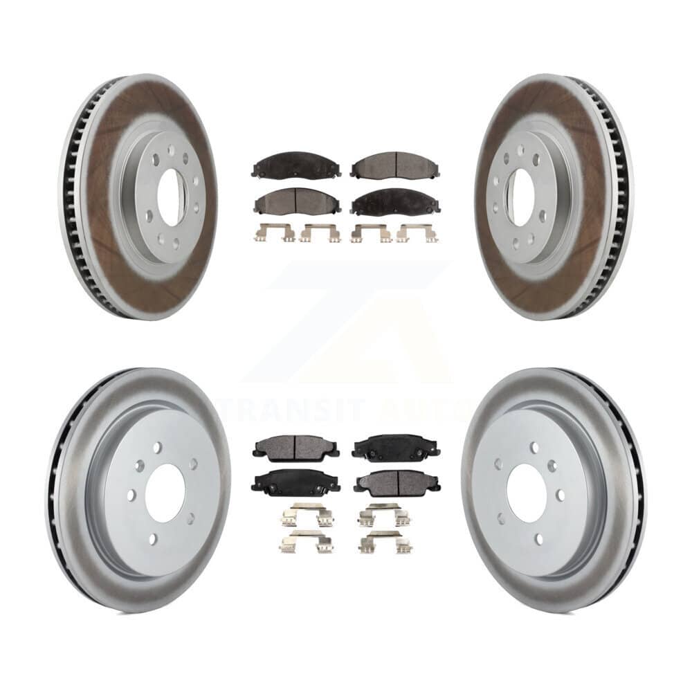 Transit Auto - KGT-100607 - Front and Rear Disc Brake Kits