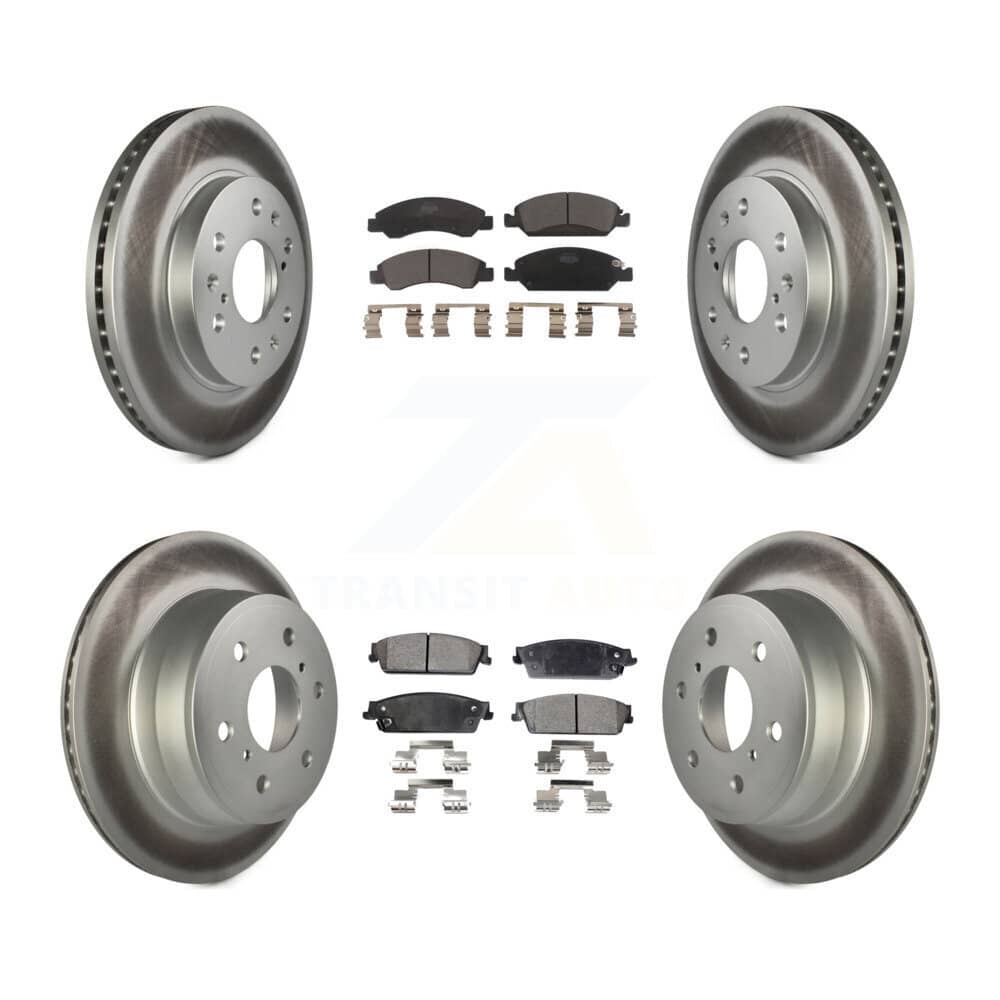 Transit Auto - KGT-100622 - Front and Rear Disc Brake Kits