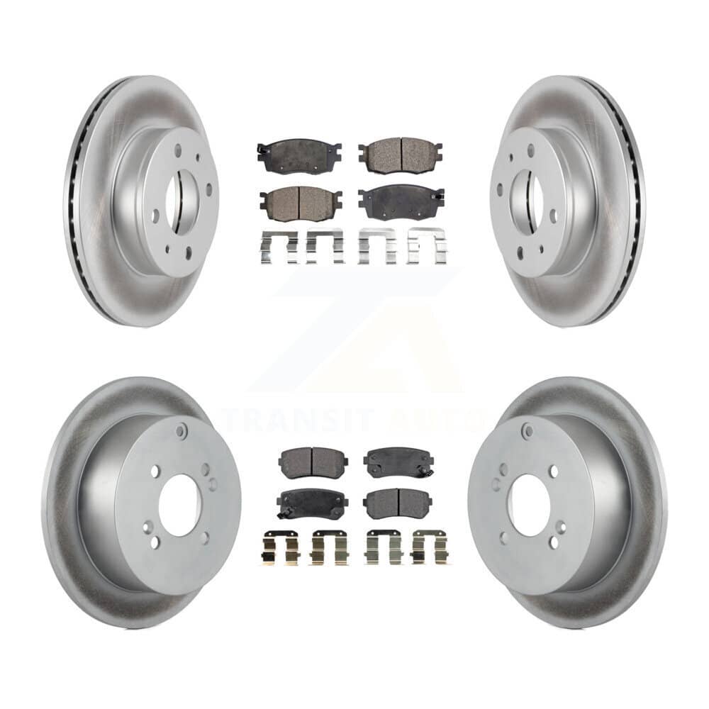Transit Auto - KGT-100932 - Front and Rear Disc Brake Kits