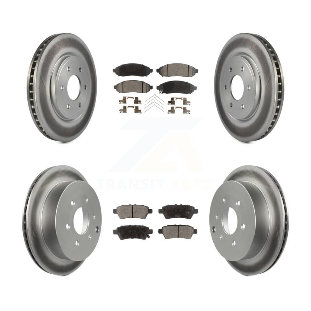 Transit Auto - KGT-100978 - Front and Rear Disc Brake Kits