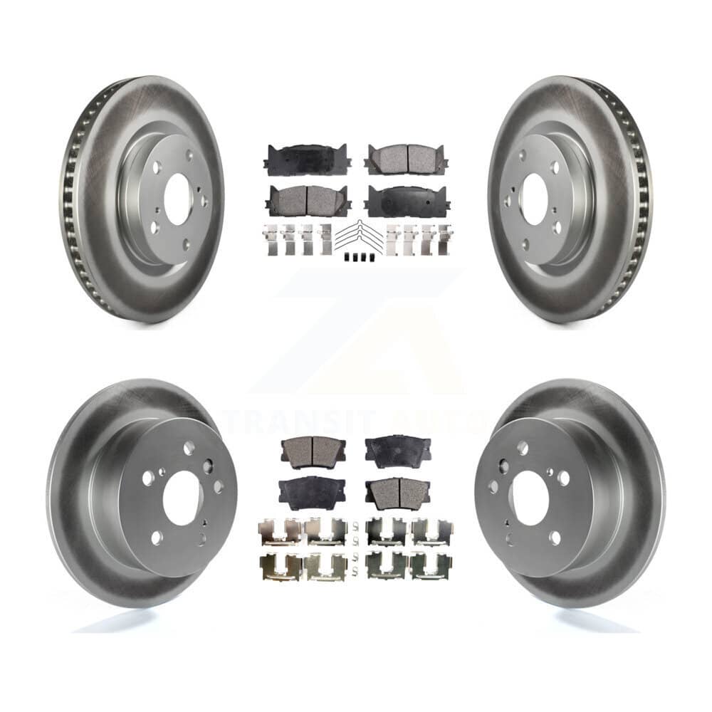 Transit Auto - KGT-101034 - Front and Rear Disc Brake Kits