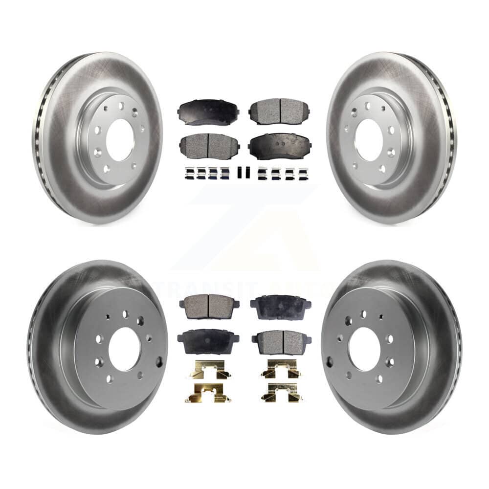Transit Auto - KGT-101059 - Front and Rear Disc Brake Kits