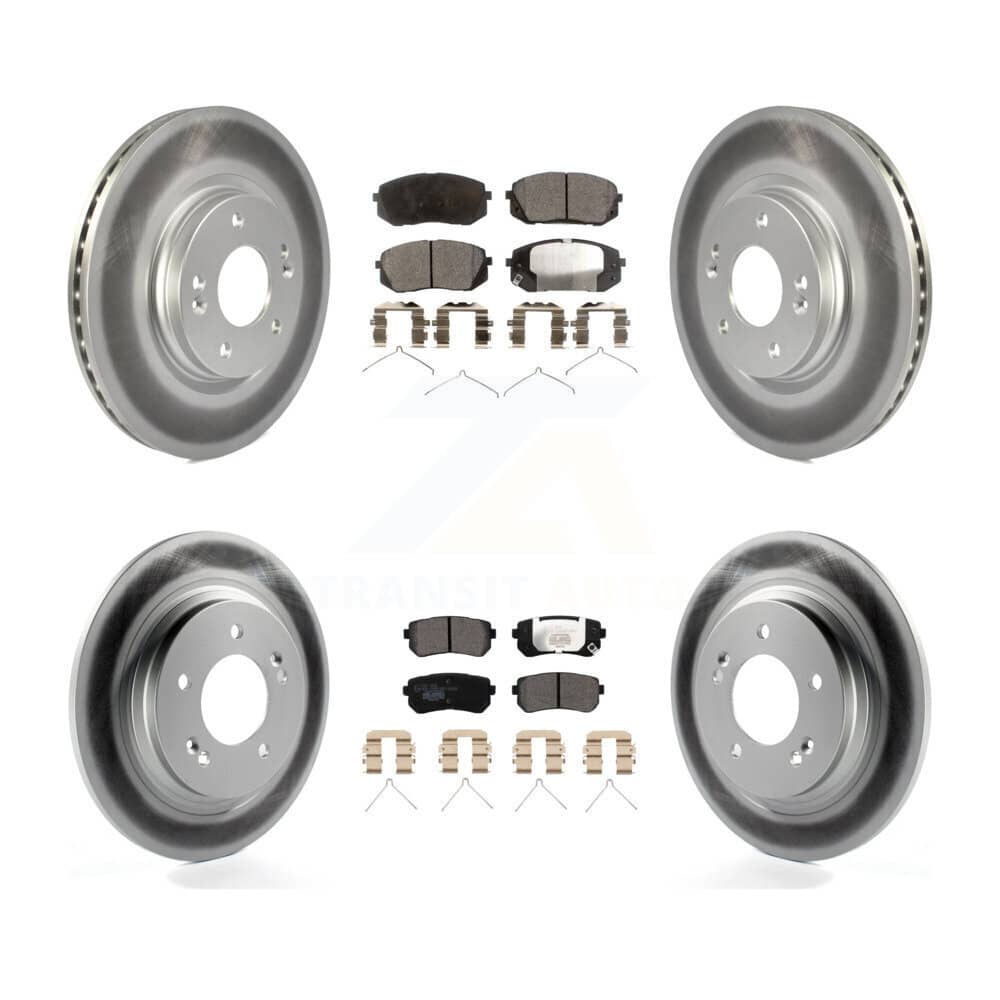 Transit Auto - KGT-102006 - Front and Rear Disc Brake Kits