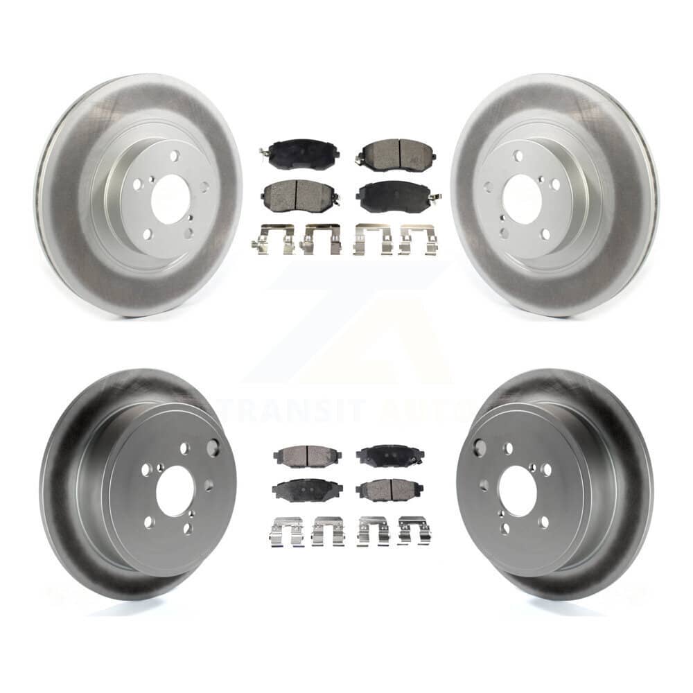 Transit Auto - KGT-102136 - Front and Rear Disc Brake Kits
