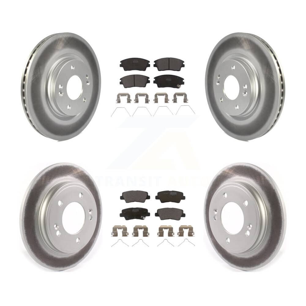 Transit Auto - KGT-102167 - Front and Rear Disc Brake Kits