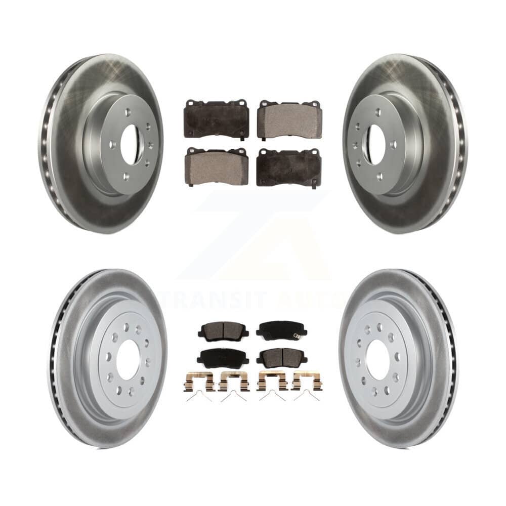 Transit Auto - KGT-102877 - Front and Rear Disc Brake Kits