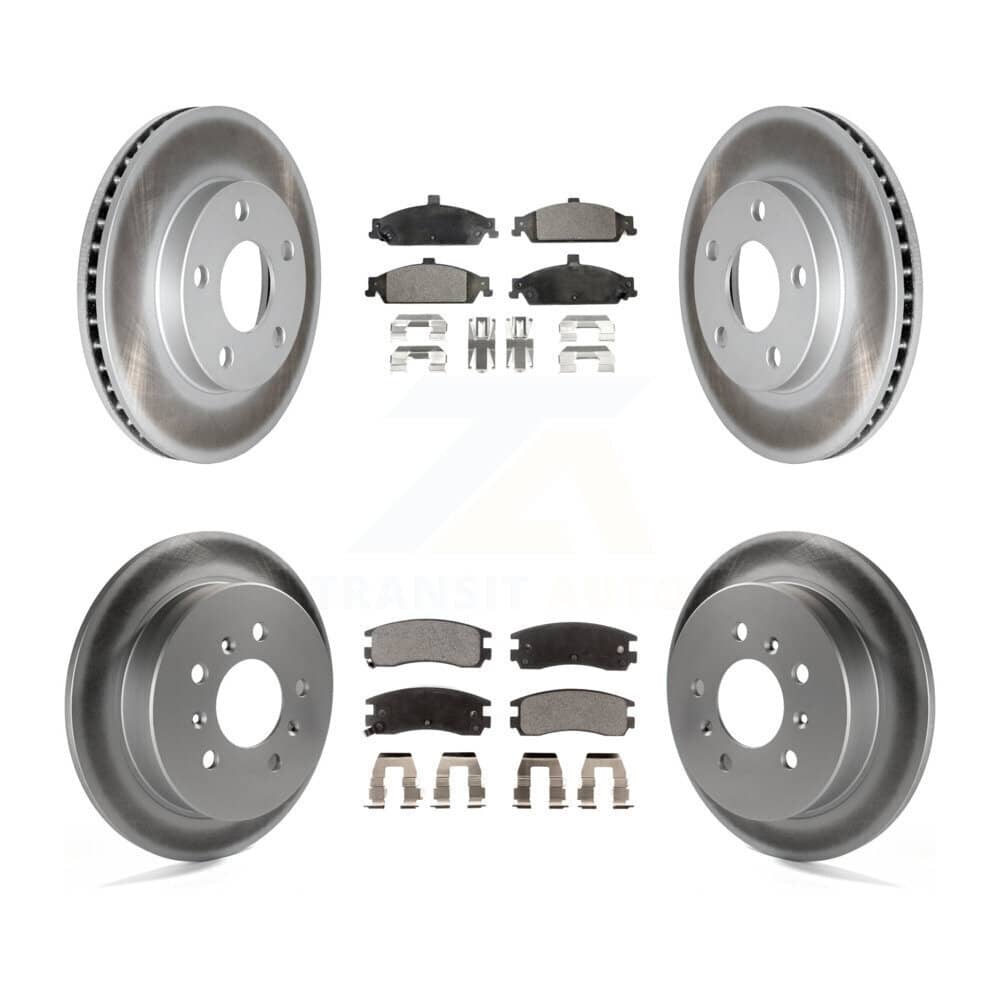 Transit Auto - KGT-102880 - Front and Rear Disc Brake Kits