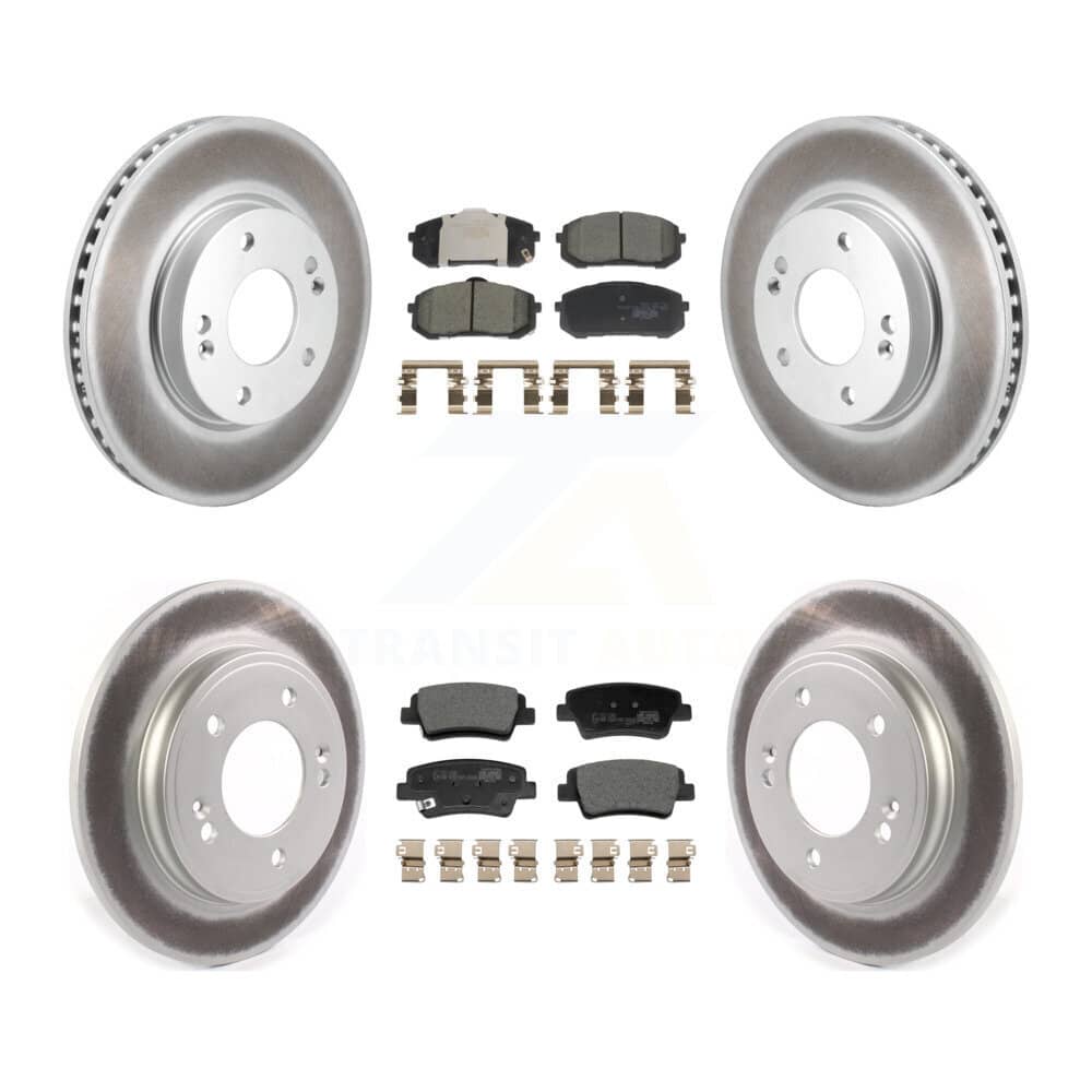 Transit Auto - KGT-103221 - Front and Rear Disc Brake Kits