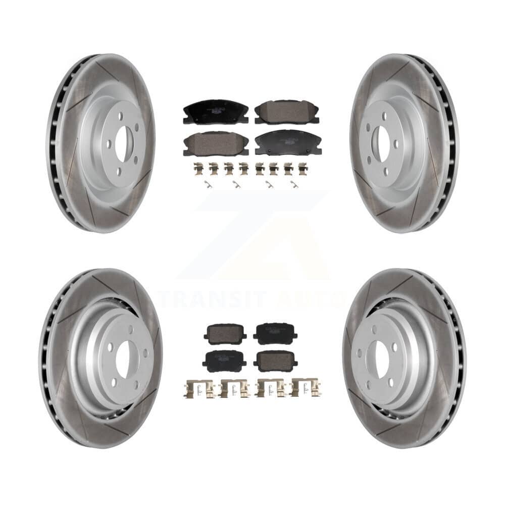 Transit Auto - KGT-103327 - Front and Rear Disc Brake Kits