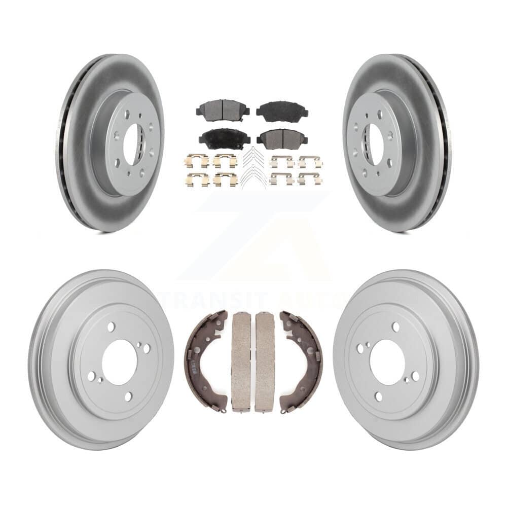 Transit Auto - KGT-103587 - Front and Rear Disc Brake Kits