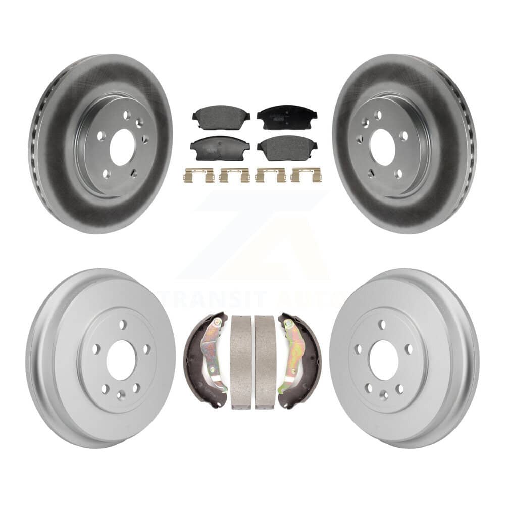 Transit Auto - KGT-103593 - Front and Rear Disc Brake Kits