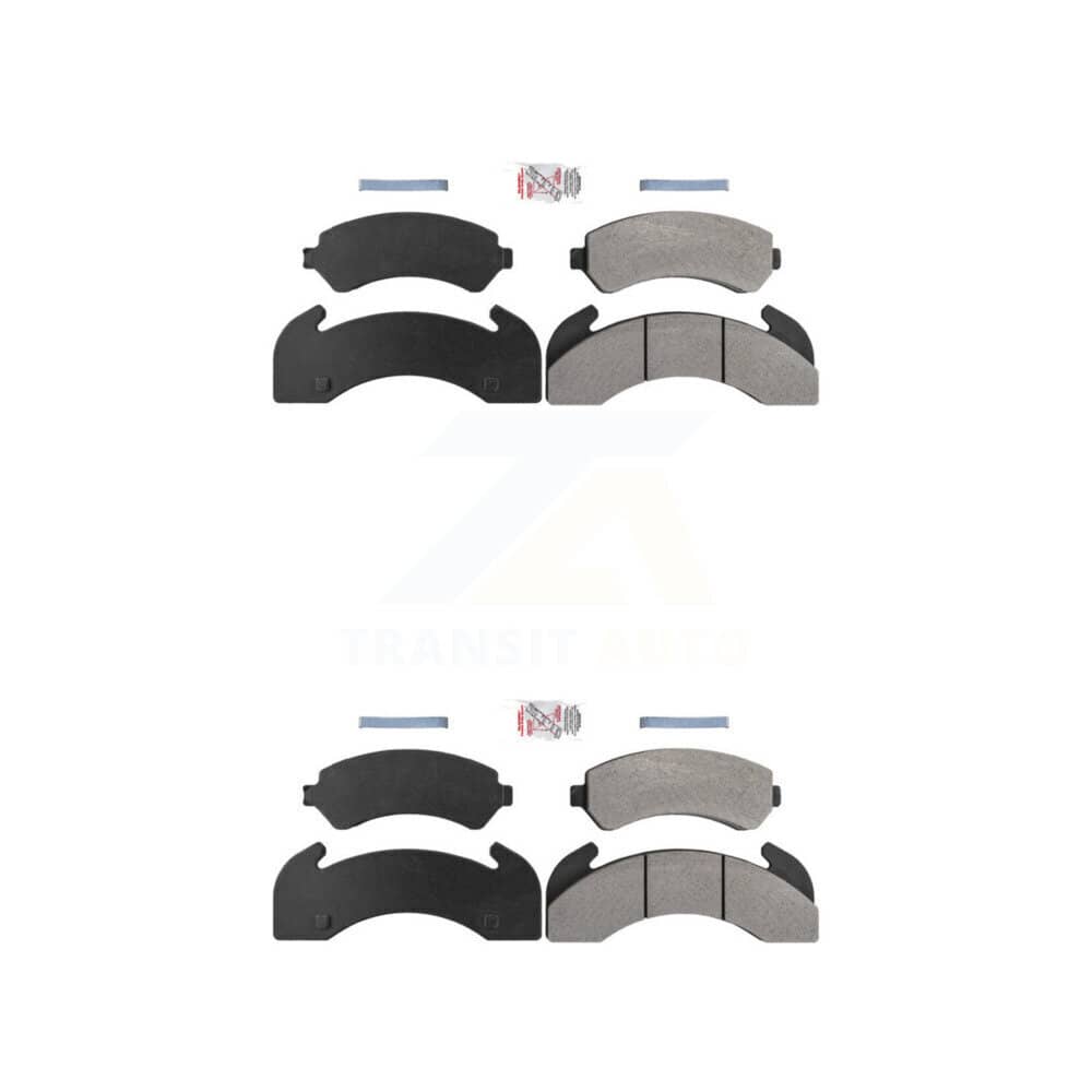 AmeriBRAKES - KNF-100120 - Front and Rear Disc Brake Pad Kits
