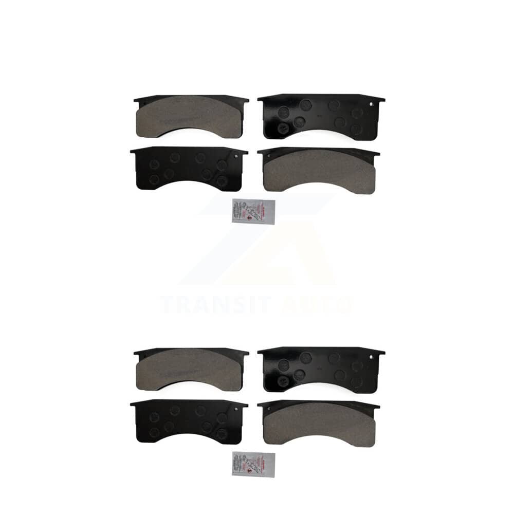 AmeriBRAKES - KNF-100124 - Front and Rear Disc Brake Pad Kits