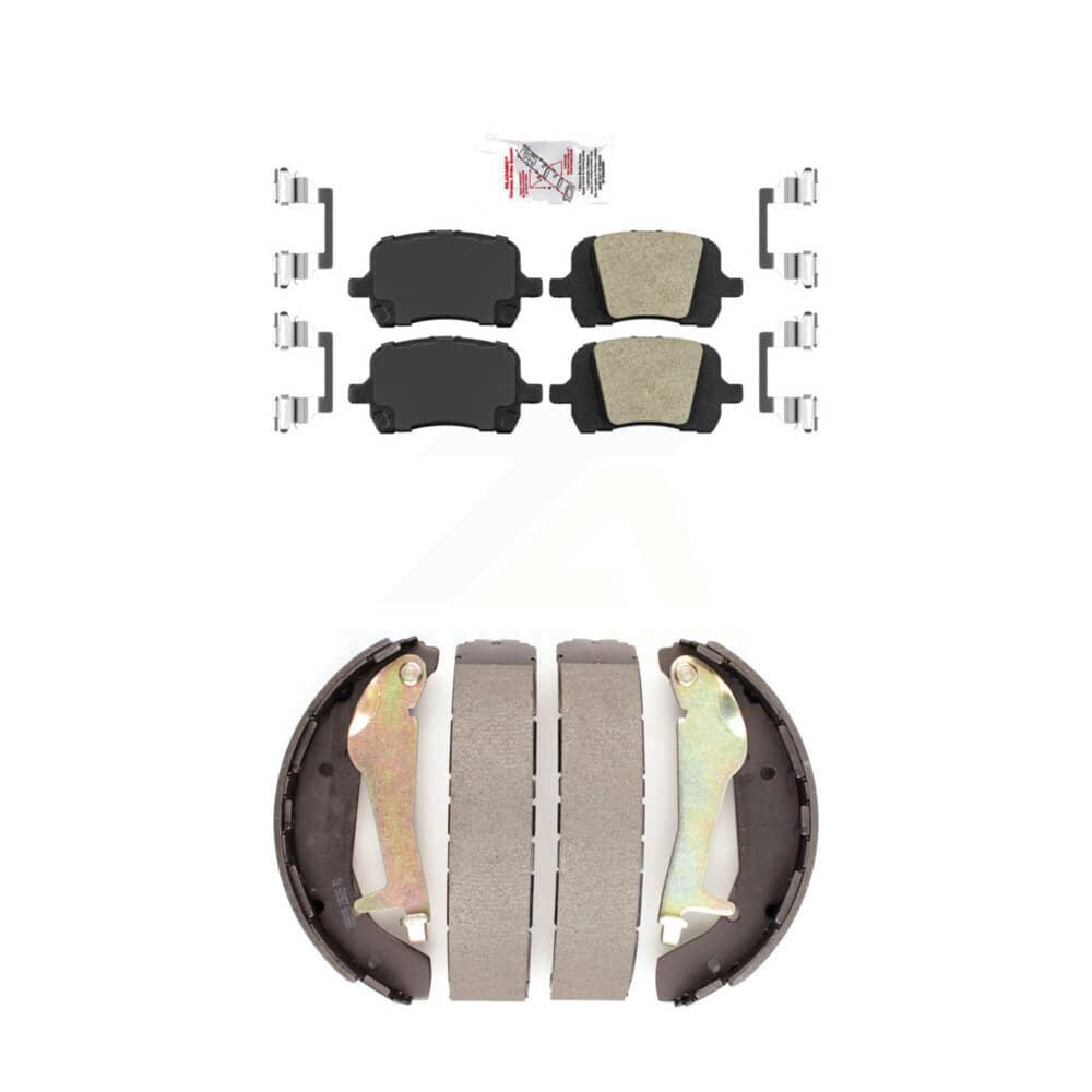 Transit Auto - KNN-100036 - Front and Rear Disc Brake Pad Kits
