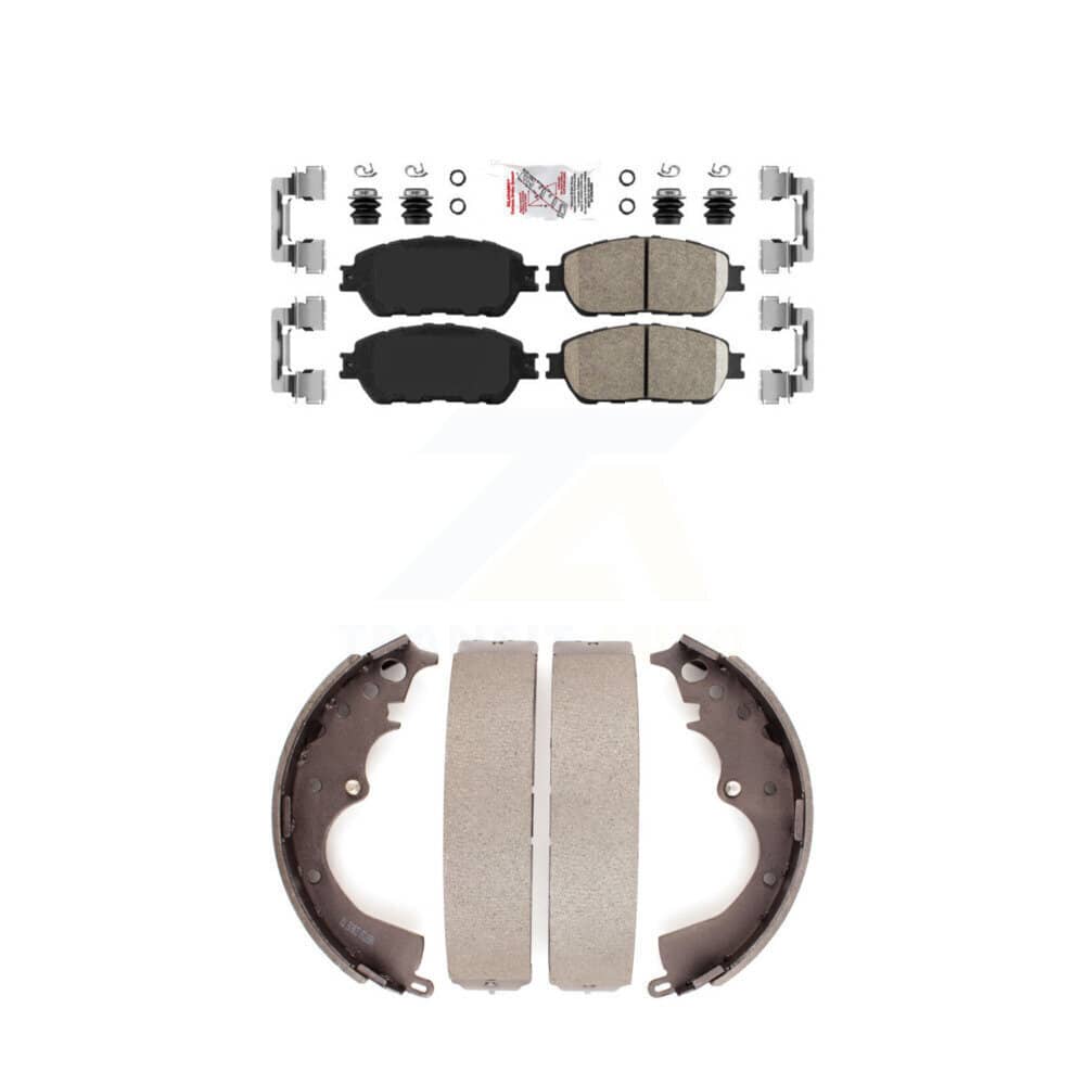 Transit Auto - KNN-100051 - Front and Rear Disc Brake Pad Kits
