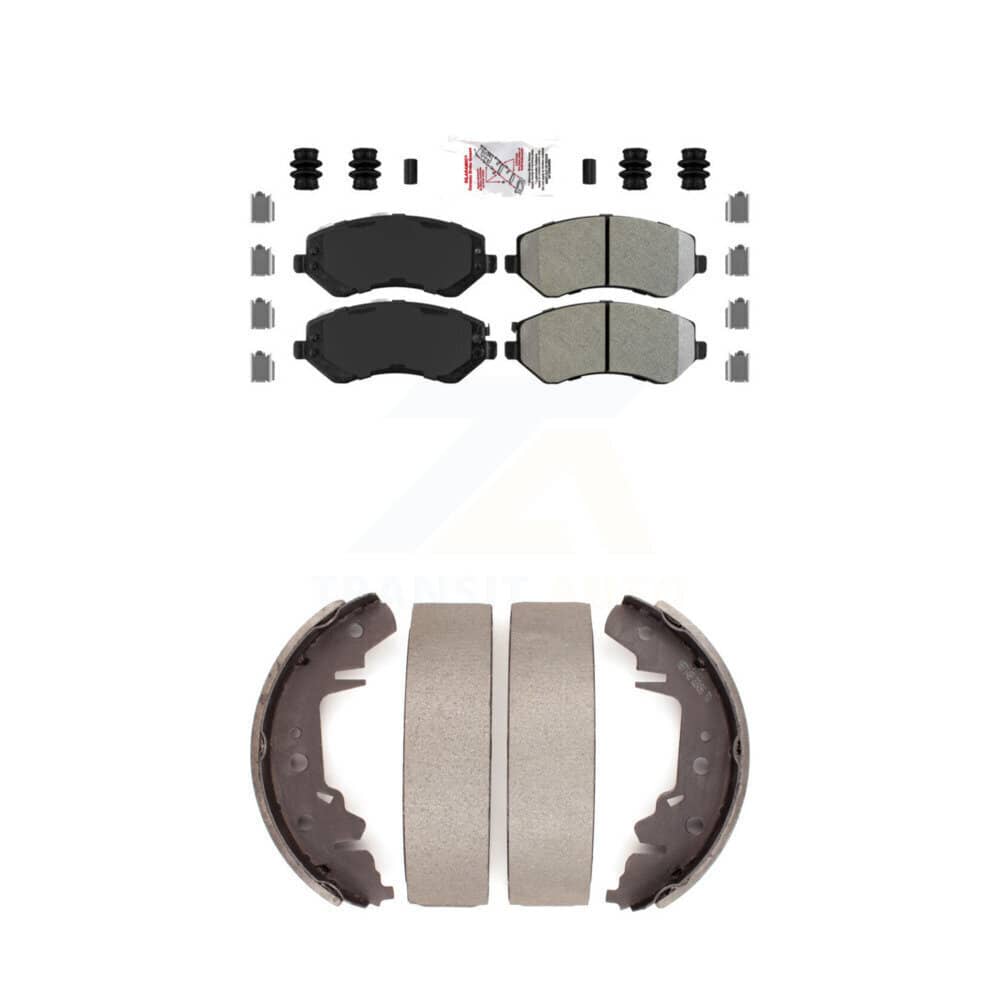 Transit Auto - KNN-100060 - Front and Rear Disc Brake Pad Kits