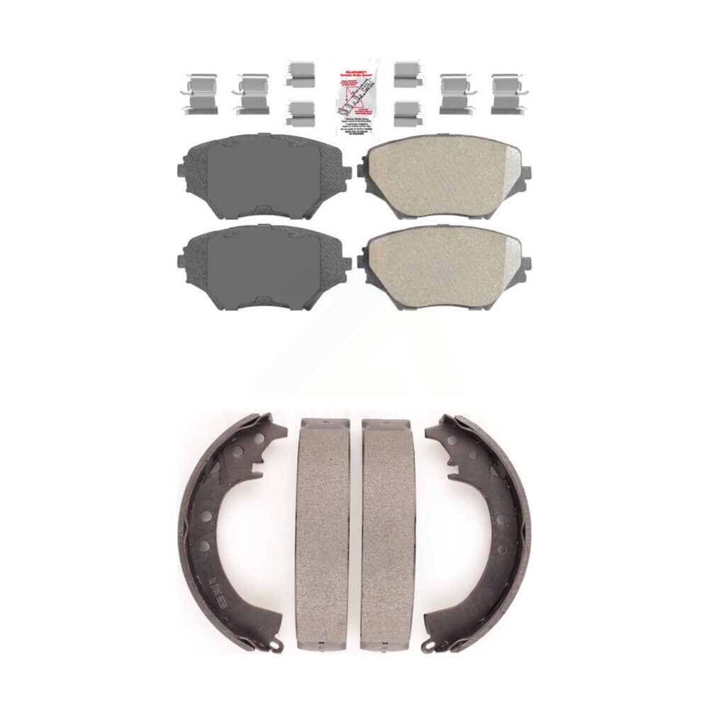 Transit Auto - KNN-100127 - Front and Rear Disc Brake Pad Kits