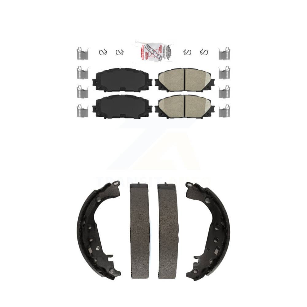 Transit Auto - KNN-100137 - Front and Rear Disc Brake Pad Kits