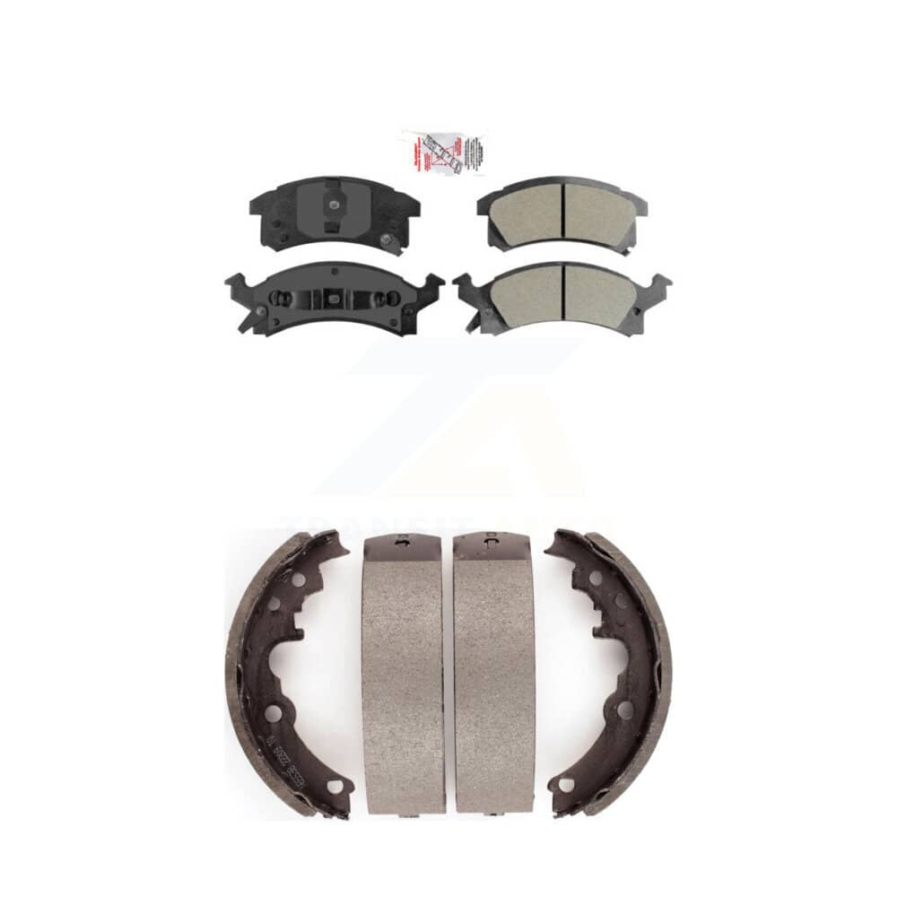 Transit Auto - KNN-100143 - Front and Rear Disc Brake Pad Kits