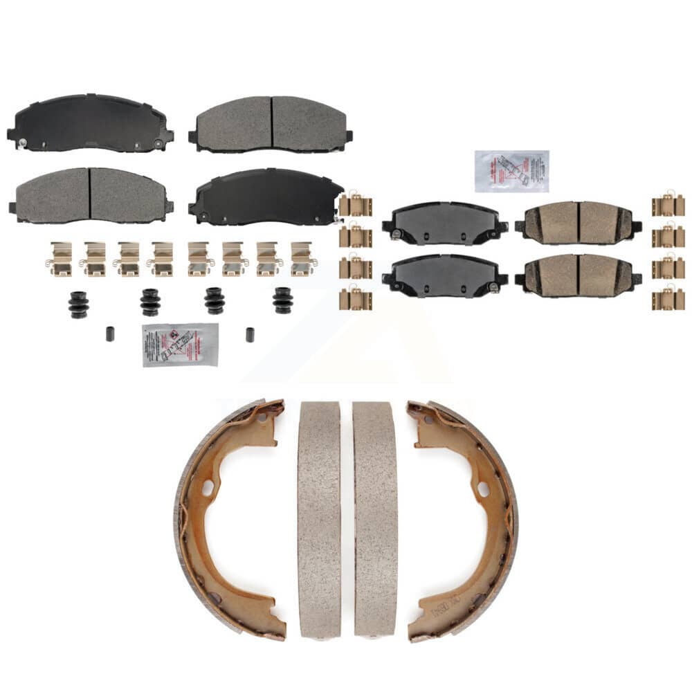 Transit Auto - KNN-101320 - Front and Rear Disc Brake Pad Kits