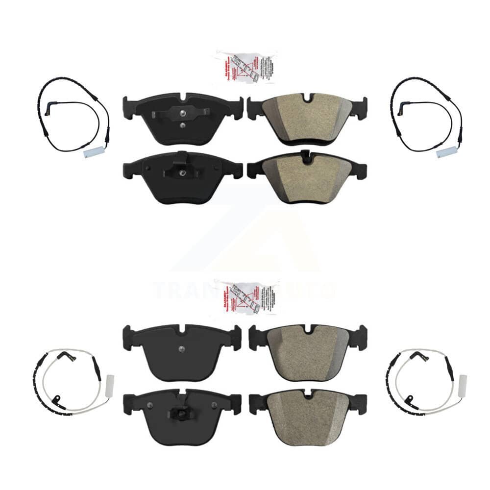 AmeriBRAKES - KNW-100237 - Front and Rear Disc Brake Pad Kits