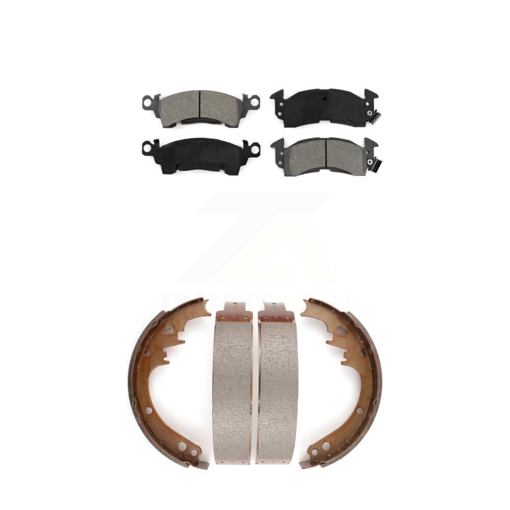 Transit Auto - KSN-100114 - Front and Rear Disc Brake Pad Kits