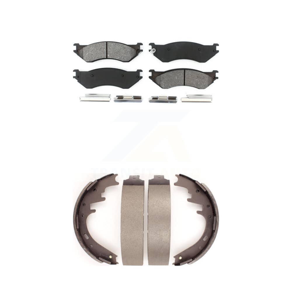 Transit Auto - KSN-100173 - Front and Rear Disc Brake Pad Kits