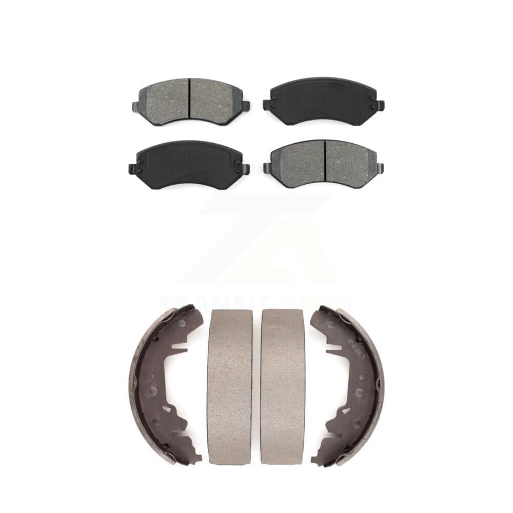 Transit Auto - KSN-100221 - Front and Rear Disc Brake Pad Kits
