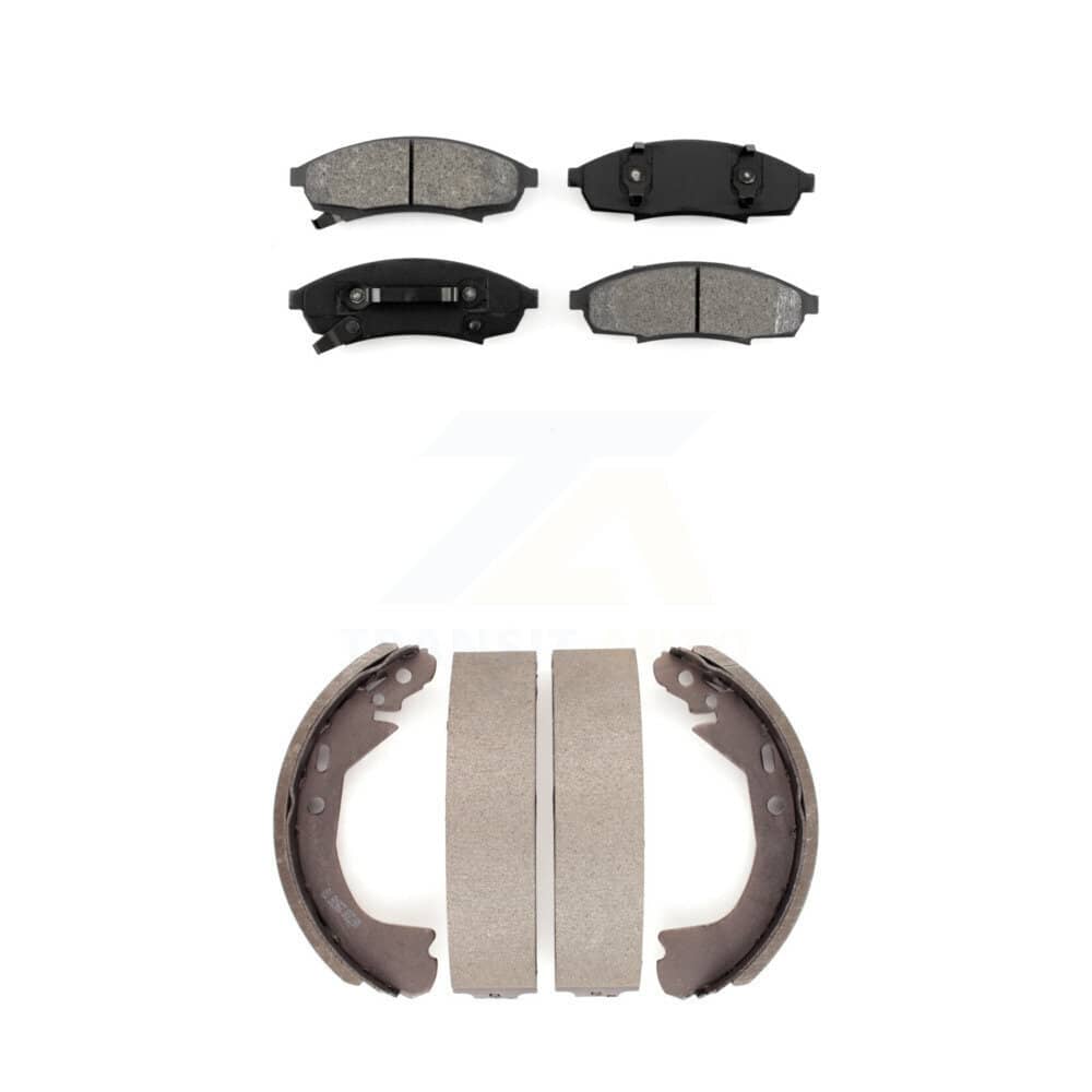 Transit Auto - KSN-100282 - Front and Rear Disc Brake Pad Kits