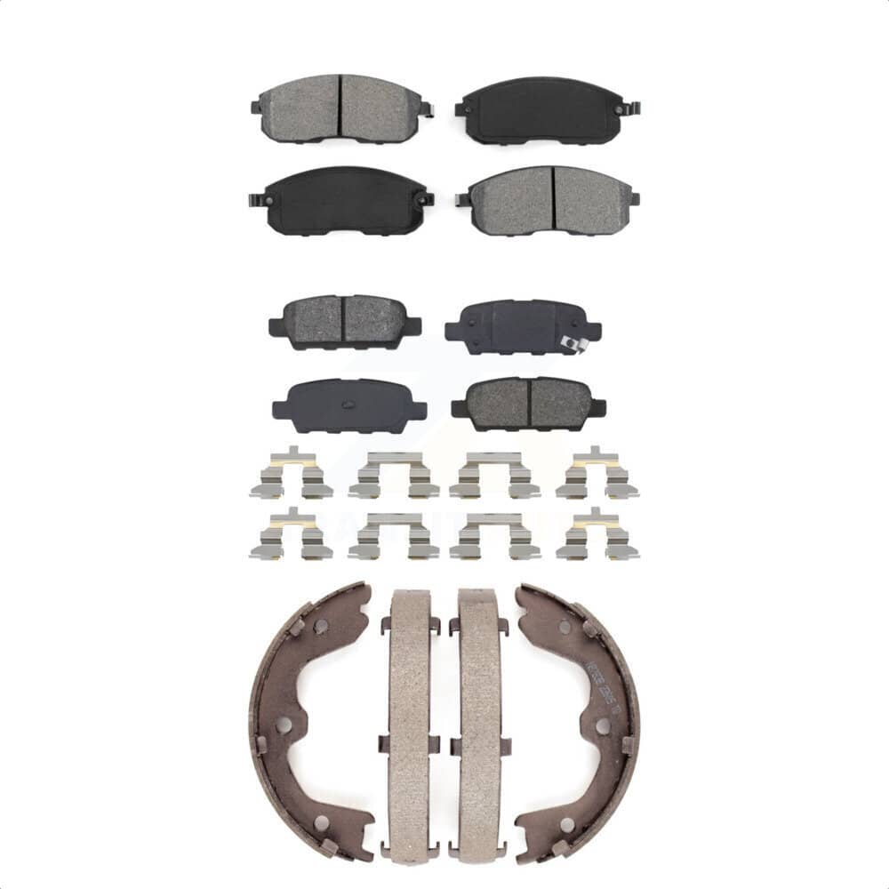 Transit Auto - KSN-100559 - Front and Rear Disc Brake Pad Kits