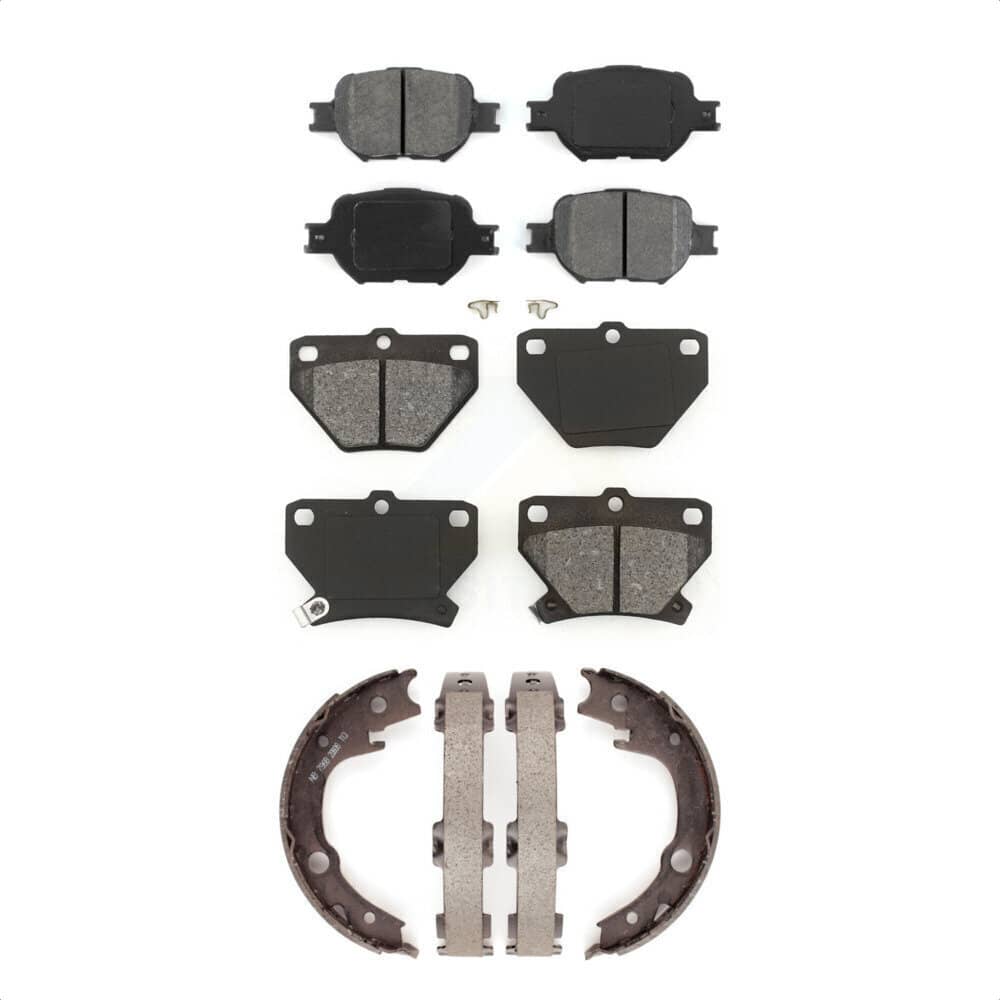 Transit Auto - KSN-100603 - Front and Rear Disc Brake Pad Kits