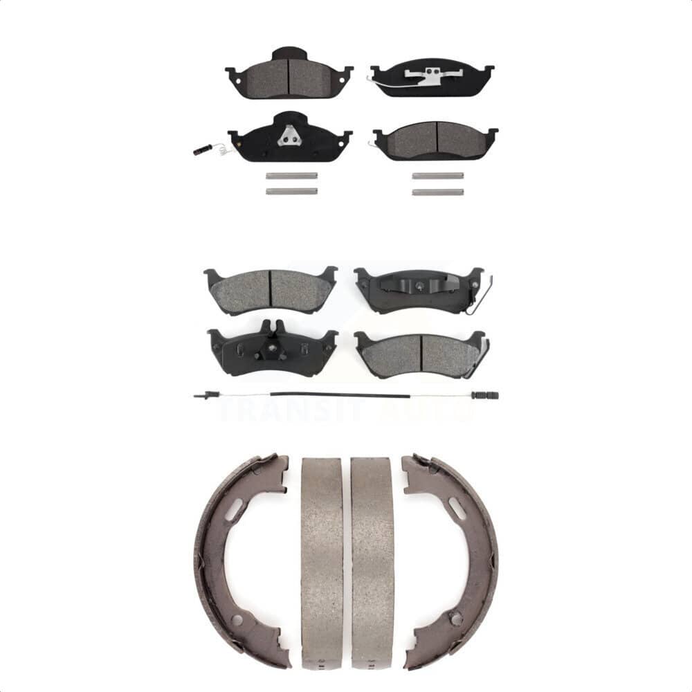 Transit Auto - KSN-100673 - Front and Rear Disc Brake Pad Kits