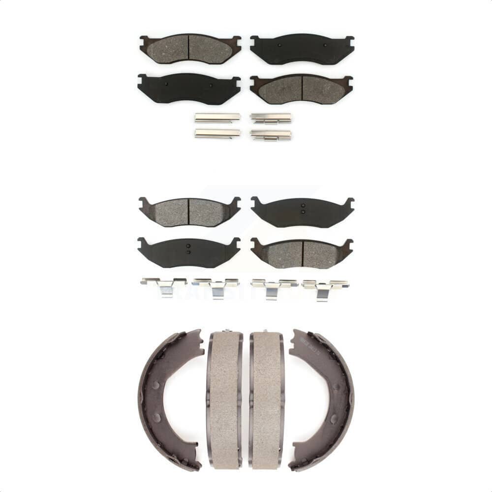 Transit Auto - KSN-100675 - Front and Rear Disc Brake Pad Kits