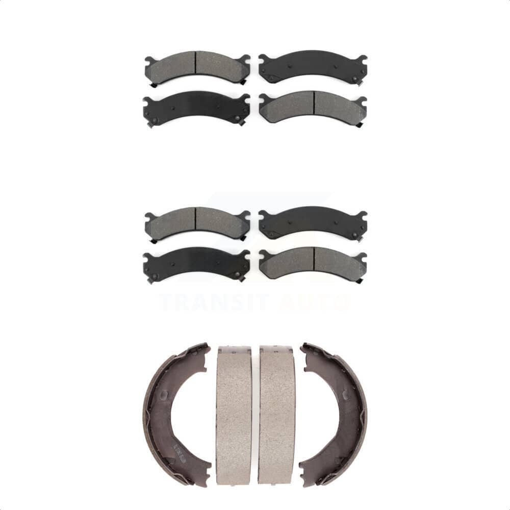 Transit Auto - KSN-100779 - Front and Rear Disc Brake Pad Kits
