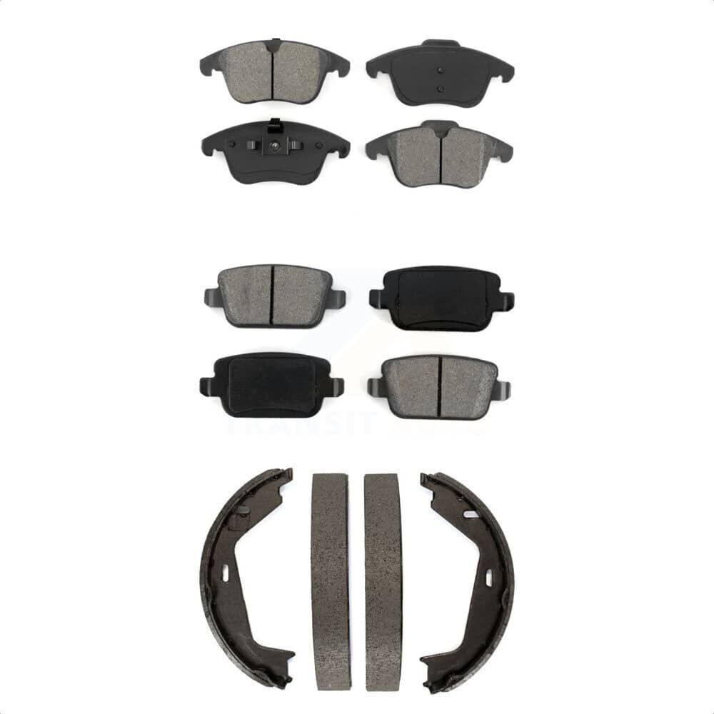 Transit Auto - KSN-100800 - Front and Rear Disc Brake Pad Kits