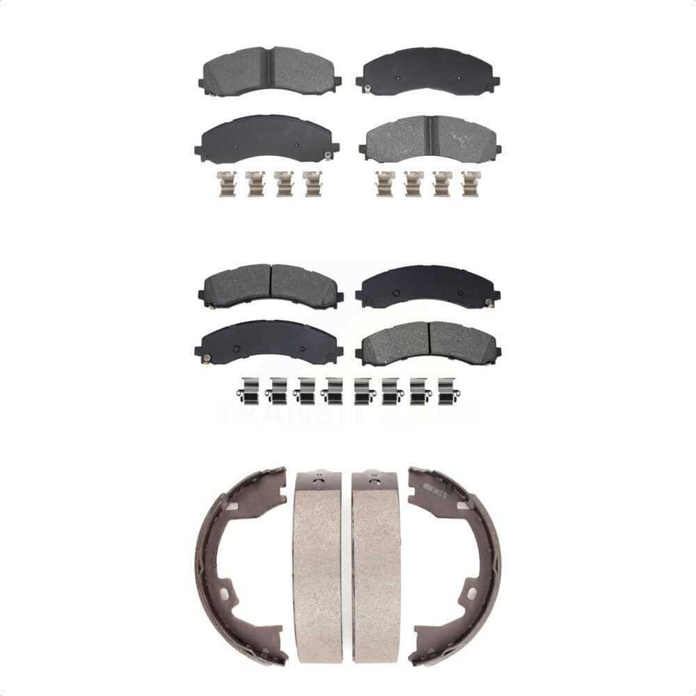 Transit Auto - KSN-100977 - Front and Rear Disc Brake Pad Kits