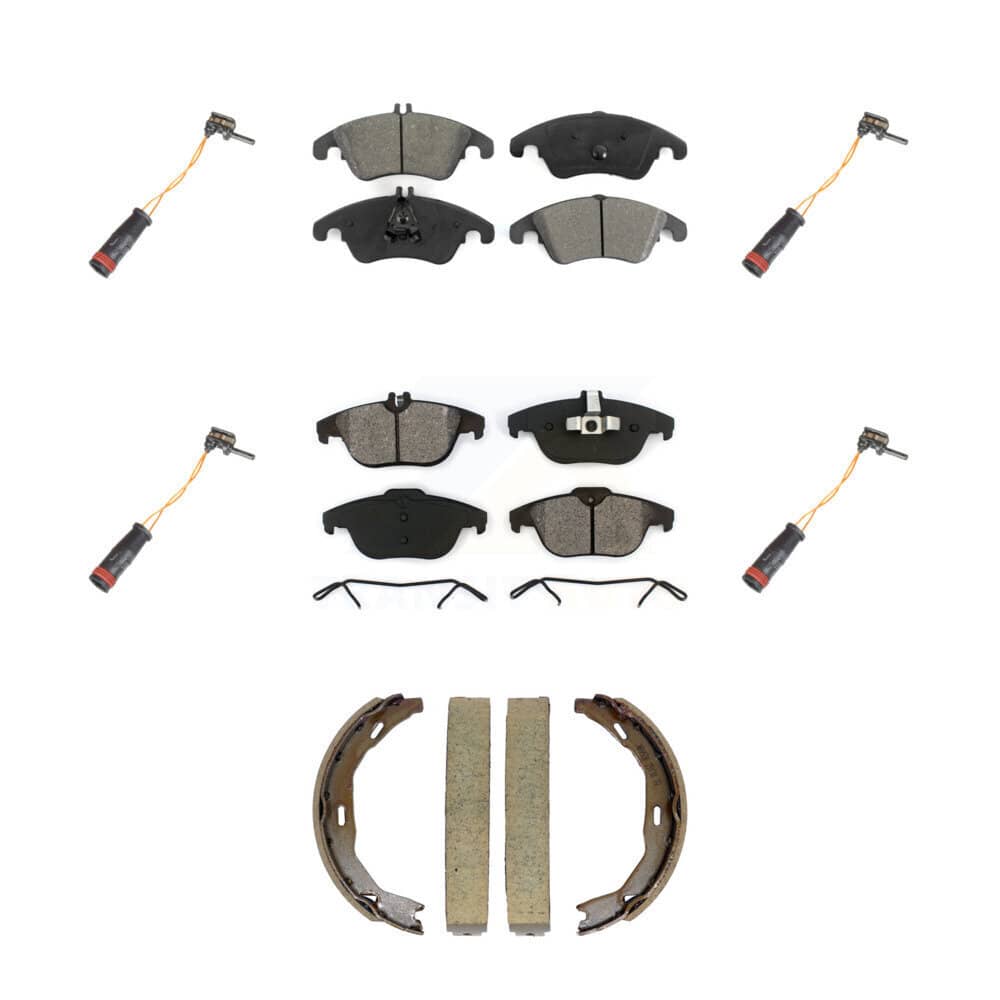 SIM - KSW-100904 - Front and Rear Disc Brake Pad Kits
