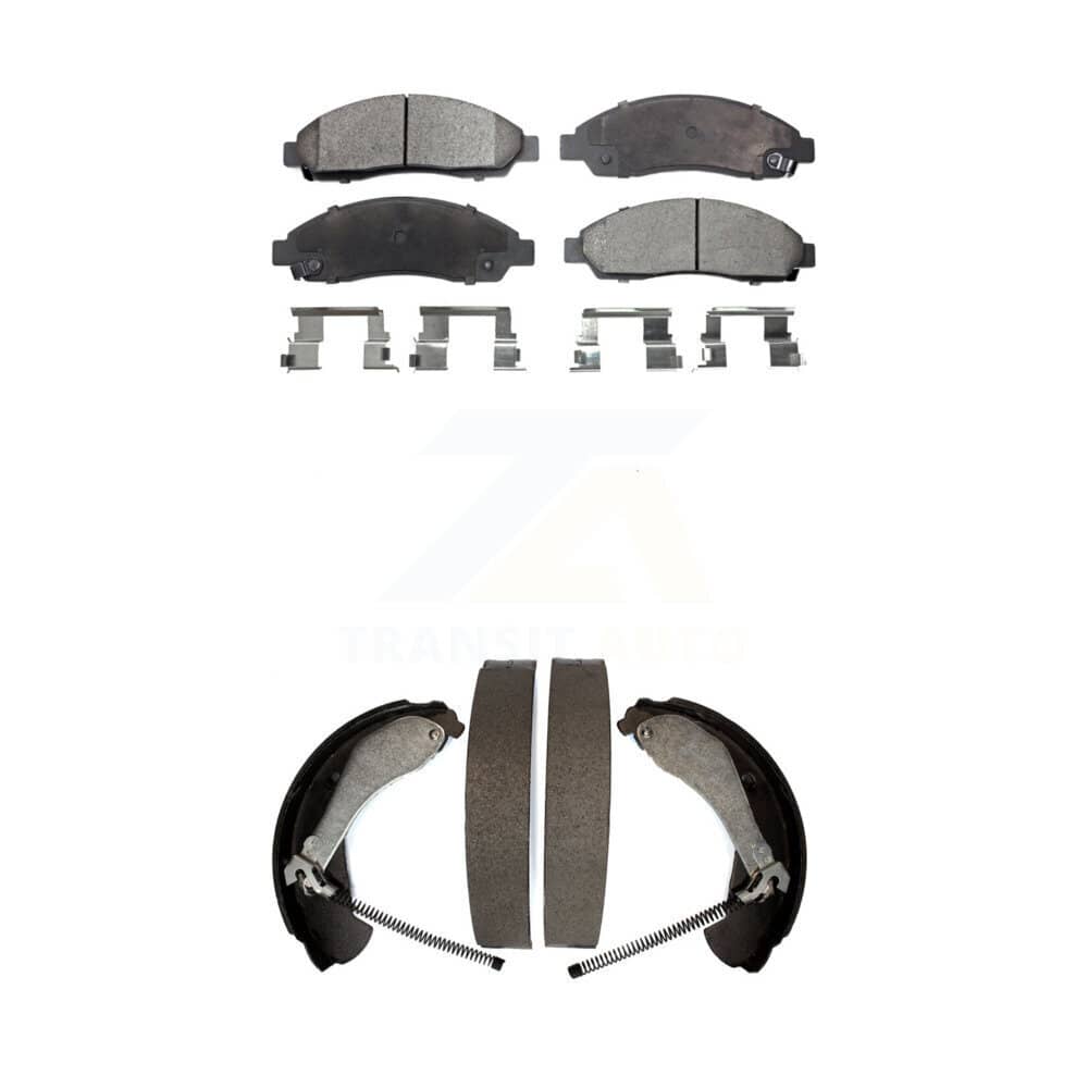 Transit Auto - KTN-100006 - Front and Rear Disc Brake Pad Kits