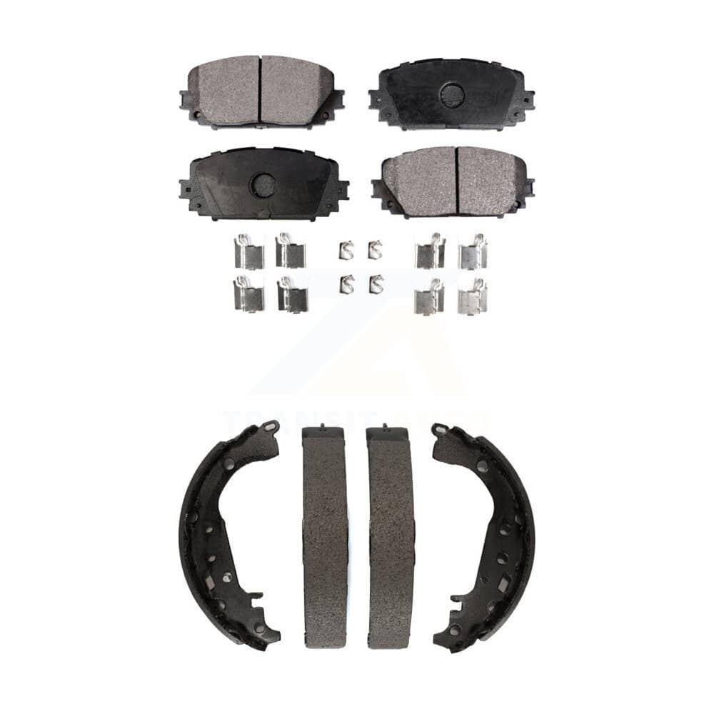 Transit Auto - KTN-100045 - Front and Rear Disc Brake Pad Kits