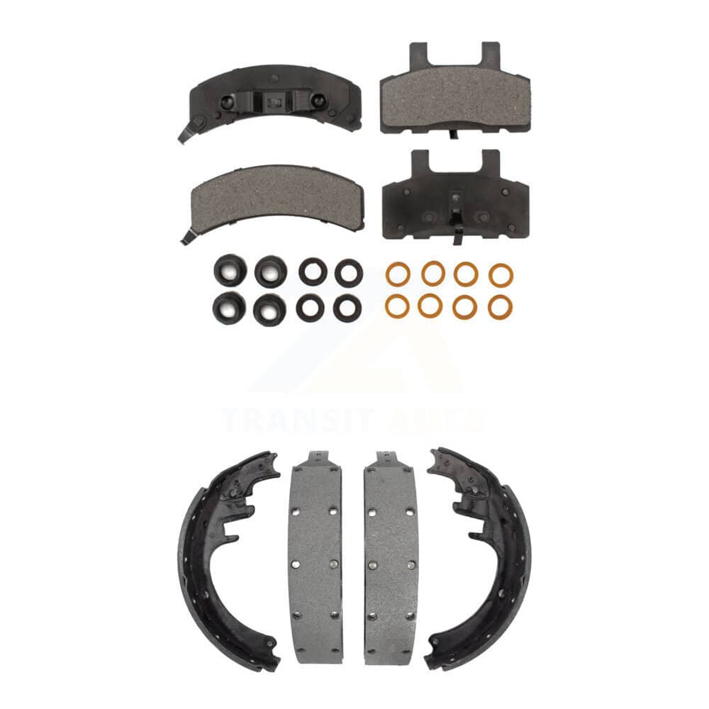 Transit Auto - KTN-100054 - Front and Rear Disc Brake Pad Kits