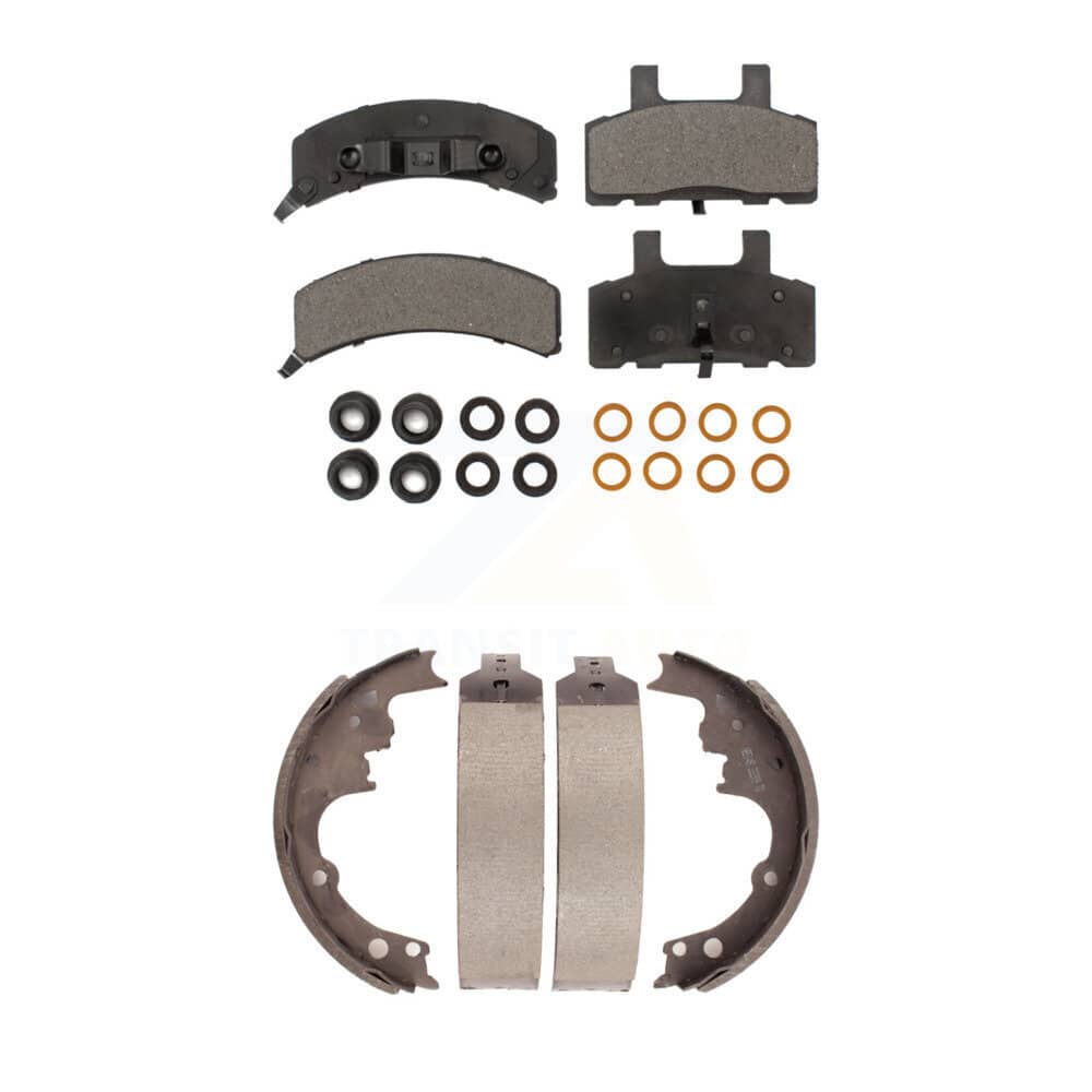 Transit Auto - KTN-100057 - Front and Rear Disc Brake Pad Kits