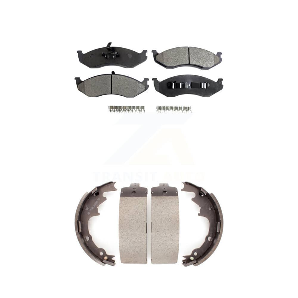 Transit Auto - KTN-100079 - Front and Rear Disc Brake Pad Kits