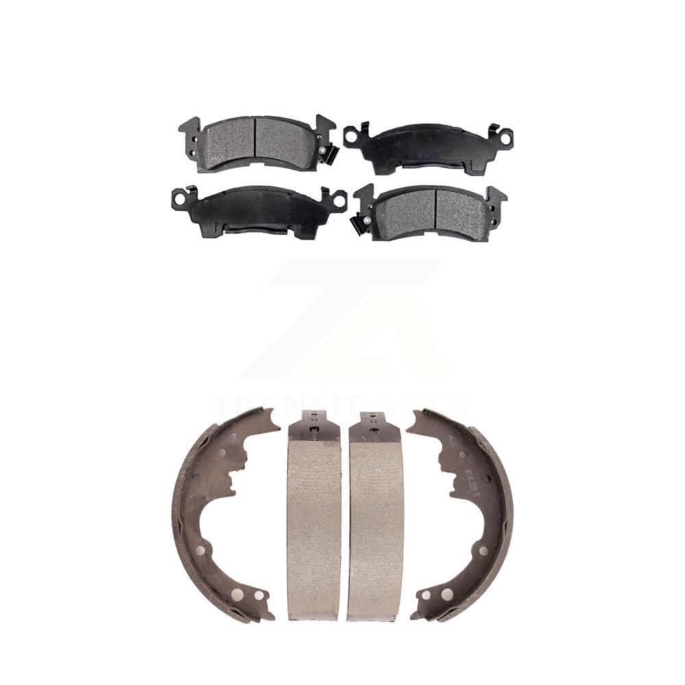 Transit Auto - KTN-100091 - Front and Rear Disc Brake Pad Kits