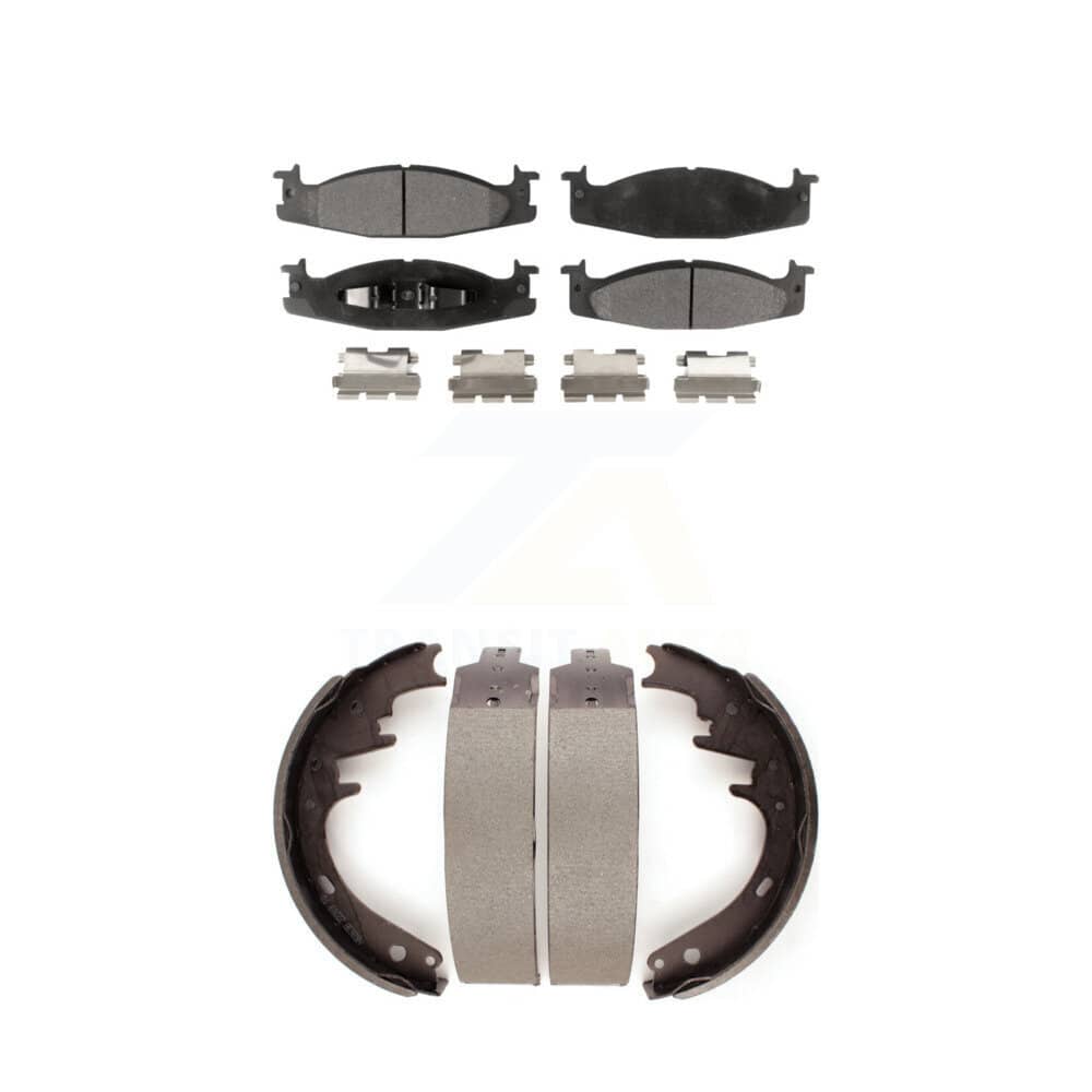 Transit Auto - KTN-100105 - Front and Rear Disc Brake Pad Kits