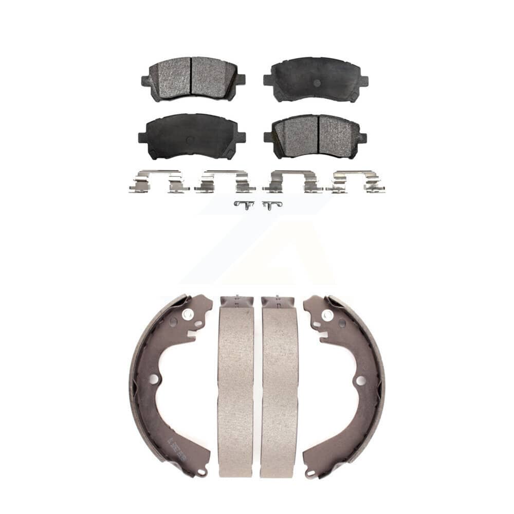 Transit Auto - KTN-100137 - Front and Rear Disc Brake Pad Kits