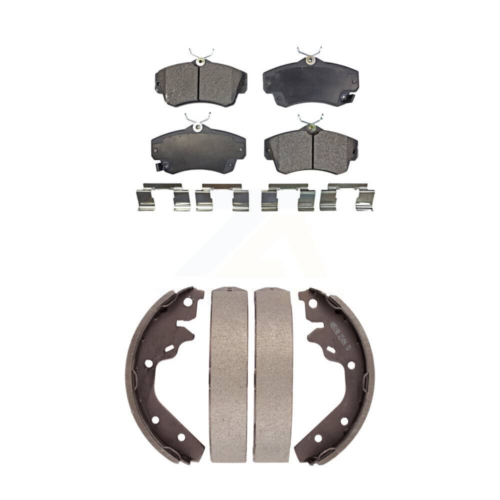 Transit Auto - KTN-100164 - Front and Rear Disc Brake Pad Kits