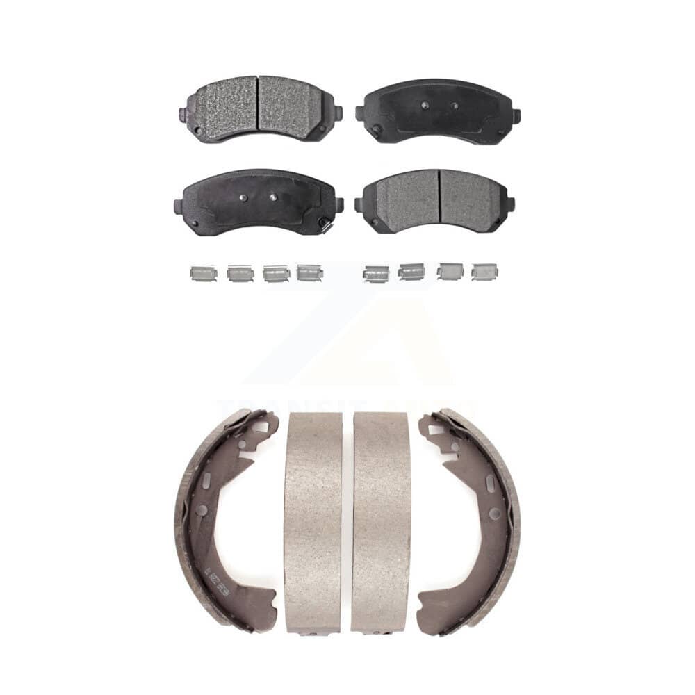 Transit Auto - KTN-100169 - Front and Rear Disc Brake Pad Kits
