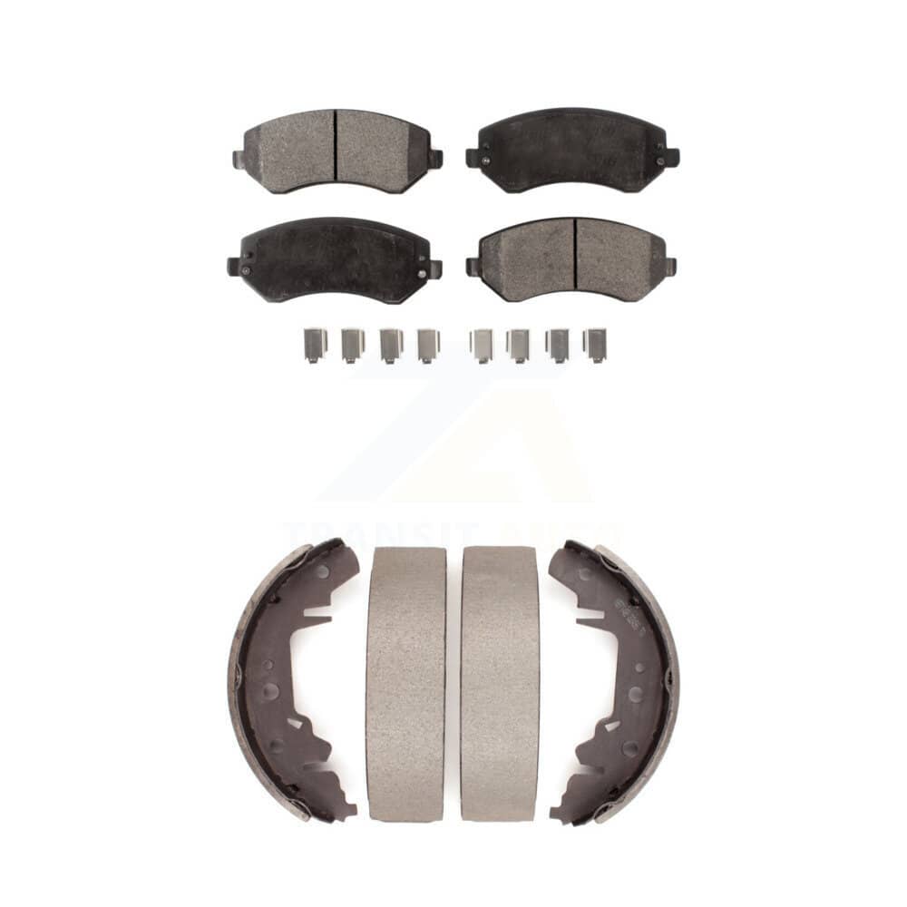 Transit Auto - KTN-100172 - Front and Rear Disc Brake Pad Kits