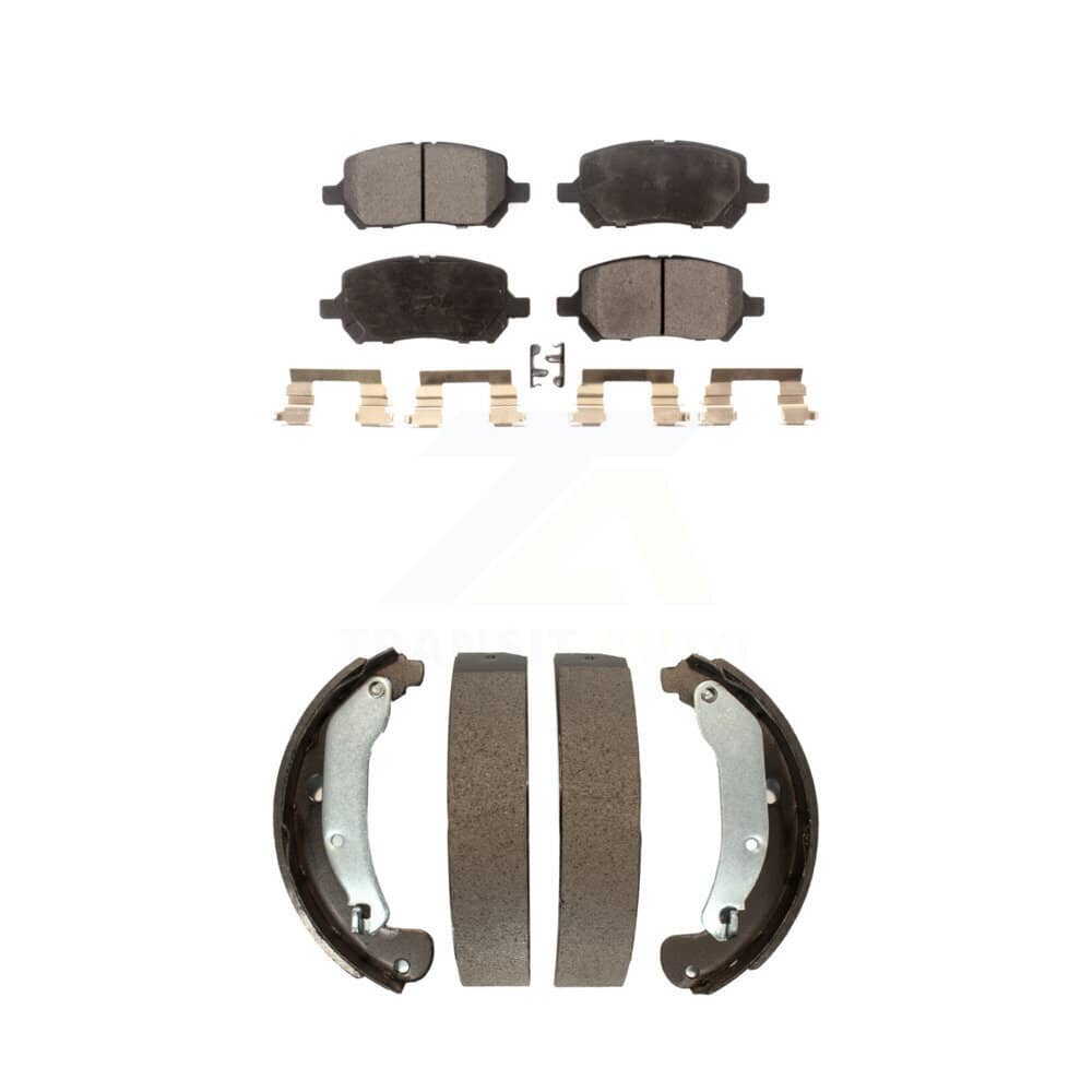 Transit Auto - KTN-100212 - Front and Rear Disc Brake Pad Kits