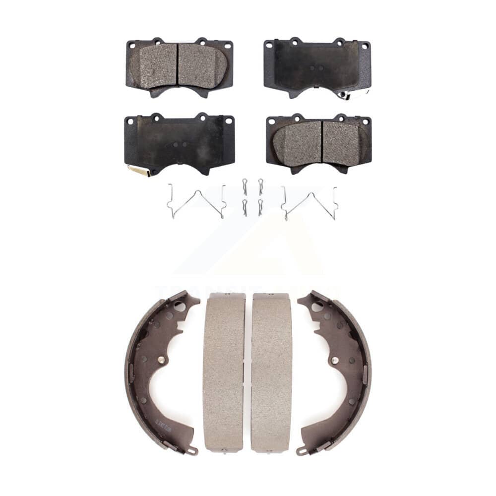 Transit Auto - KTN-100220 - Front and Rear Disc Brake Pad Kits